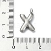 Anti-Tarnish 304 Stainless Steel Pendants STAS-U033-02P-X-3