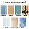 8 Sheets 8 Styles PVC Waterproof Wall Stickers DIY-WH0345-209-4