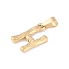 304 Stainless Steel Pendants STAS-F235-01G-H-2