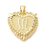 Rack Plating Brass Pendants KK-I722-09G-M-1