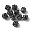 Handmade Polymer Clay Rhinestone Beads CLAY-WH0010-01B-1