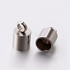201 Stainless Steel Cord Ends STAS-E077-16-1