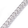 304 Stainless Steel Cuban Link Chains CHS-L020-047P-1