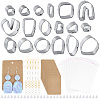 Unicraftale DIY Earring Making Finding Kit CELT-UN0001-02-1