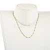 304 Stainless Steel Link Chain Necklaces NJEW-JN03084-07-5
