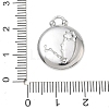12 Constellations 304 Stainless Steel Pendants STAS-F354-01P-07-3
