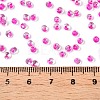 8/0 Inside Colours Transparent Glass Seed Beads SEED-T007-06I-4