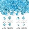 120Pcs 4 Styles Imitation Austrian Crystal Beads SWAR-YW0001-03-3
