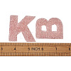 Alphabet Rhinestone Patches FW-TAC0001-01D-8