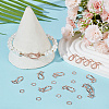 100Pcs Tibetan Style Hook and Eye Clasps FIND-GO0003-01RG-4