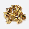 Tibetan Style Bead Caps LS-TIBEB-EA10181Y-AG-FF-5