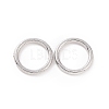 Alloy Soldered Closed Jump Rings KK-WH0052-05C-P-2