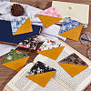 12Pcs 12 Style Printed Imitation Leather Page Corners AJEW-GO0001-11-5