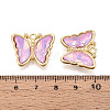 Alloy Glass Pendants GLAA-T023-41KCG-04-3