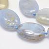 Natural Blue Lace Agate Beads Strands G-K202-14B-3