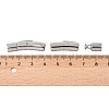 Tarnish Resistant Column 316 Surgical Stainless Steel Bayonet Clasps X-STAS-A021-5mm-4