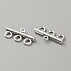100Pcs Tibetan Style Alloy Chandelier Component Links FIND-WH0431-31C-2