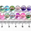 Transparent Glass Beads GLAA-B022-8mm-11-4