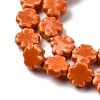 Handmade Porcelain Beads Strands PORC-K010-05G-3