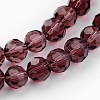 Transparent Glass Bead Strands X-GLAA-G013-10mm-59-3