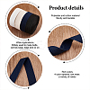   4 Rolls 4 Colors Flat Polyester Cord/Band OCOR-PH0001-72-3