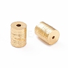 Brass Drawbench Beads X-KK-K241-02G-1