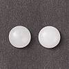 Natural White Jade Cabochons G-P393-R69-8MM-3