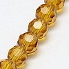 Glass Beads Strands EGLA-J042-8mm-04-3