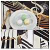 Piano Pattern Linen Tablecloth AJEW-WH0528-69A-4
