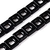 Dyed & Heated Natural Black Agate Beads Strands G-N342-102C-2