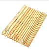 Bamboo Crochet Hooks X-TOOL-WH0003-02-1