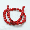 Synthetic Howlite Beads X-TURQ-E006-01-2