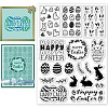 PVC Plastic Clear Stamps DIY-WH0618-0042-1