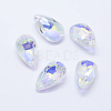 Faceted Glass Pendants X-GLAA-F069-S-A06-1