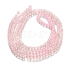 Drawbench Transparent Glass Beads Strands GLAD-Q012-4mm-02-4