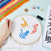 PVA Water-soluble Embroidery Aid Drawing Sketch DIY-WH0514-013-3