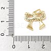 Brass Micro Pave Cubic Zirconia Pendants ZIRC-I356-05G-03-3