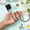 5 Yards Rhinestone Synthetic Rubber Cords OCOR-SP0001-33C-3