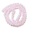 Imitation Jade Electroplate Glass Beads Strands LS-EGLA-A039-J2mm-B02-2