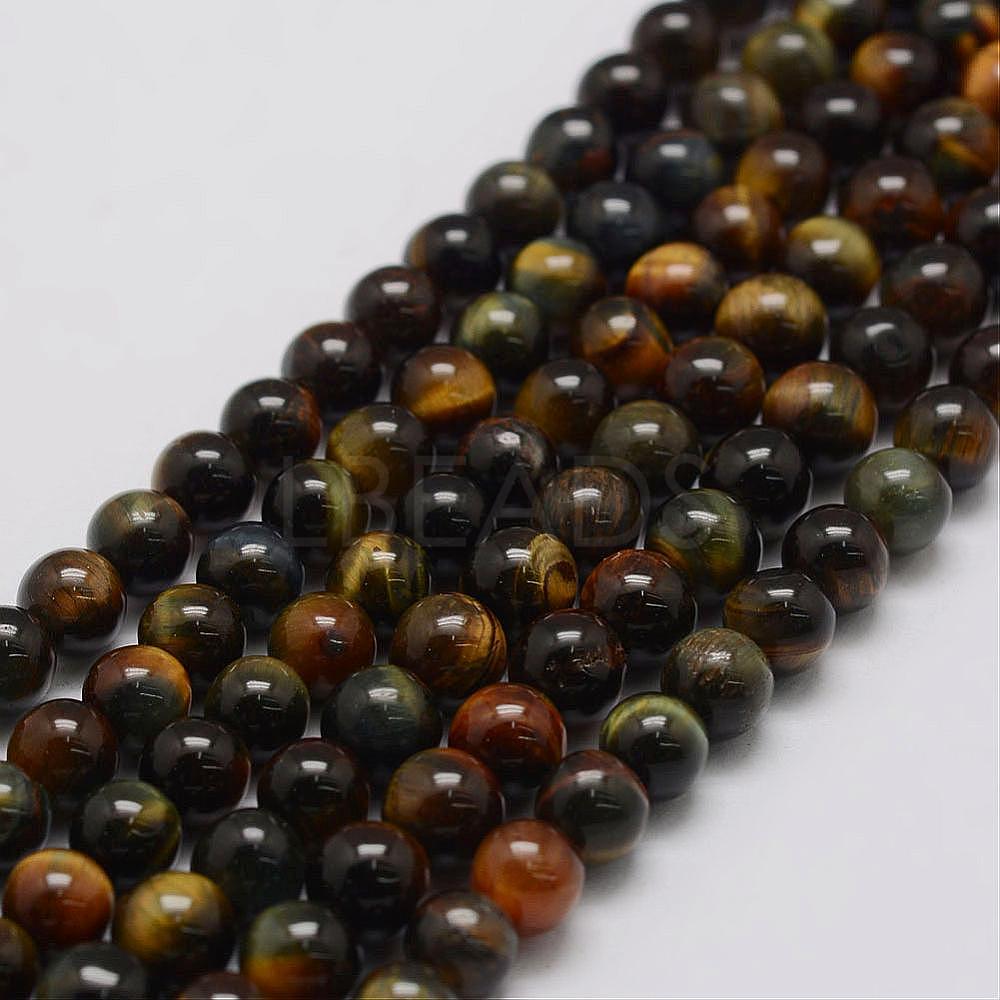 Natural Tiger Eye Bead Strands - Lbeads.com