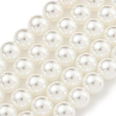 Glass Pearl Beads Strands X-HY-G002-01D-01-1