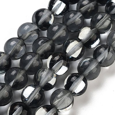 Transparent Glass Beads GLAA-B022-8mm-16-1