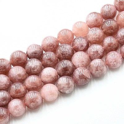 Natural Quartz Beads Strands G-N355-10mm-42-1