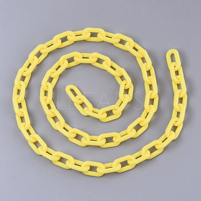 Opaque Acrylic Cable Chains X-SACR-N010-002K-1