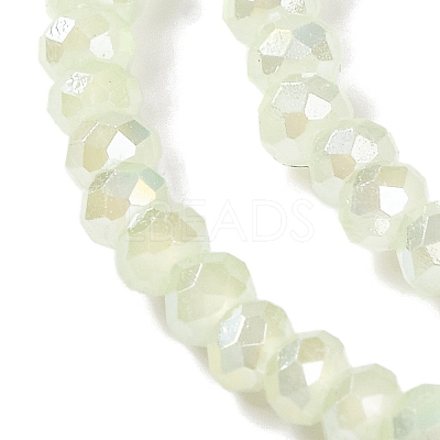 Baking Electroplate Glass Beads Strands X-DGLA-A039-J2MM-B17-1