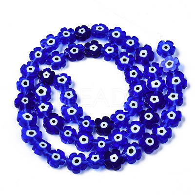 Handmade Lampwork Beads Strands LAMP-N023-002A-02-1