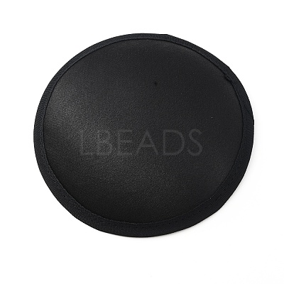 Polyester Round Fascinator Hat Base for Millinery AJEW-WH0342-58C-1