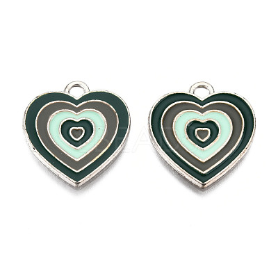 Alloy Enamel Pendants ENAM-N054-93P-1