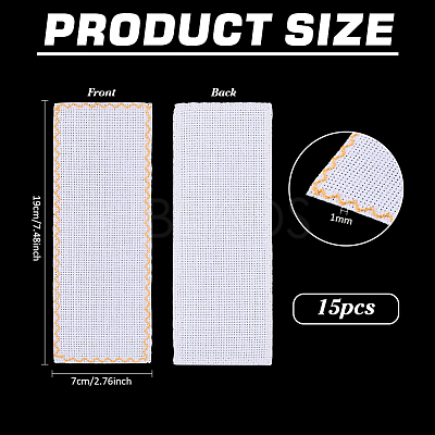 Cotton Bookmarks for Cross Stitch Making DIY-WH0759-26D-1