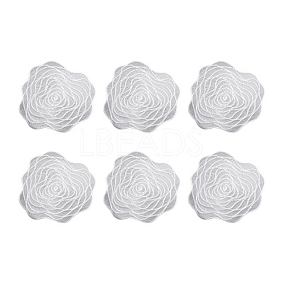 Hollow Rose PVC Hot Pads Holders BT-TAC0001-03A-1